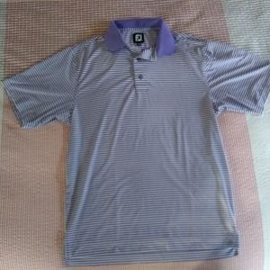 Footjoy striped polo shirt